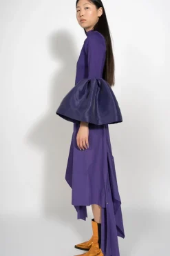 PURPLE DECONSTRUCTED SKIRT