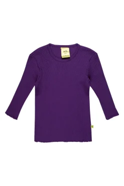 PURPLE MERINO KNIT JUMPER