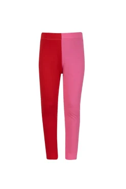 RED AND PINK LEGGINGS
