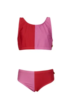 RED AND PINK SWIMWEAR BIKINI SET