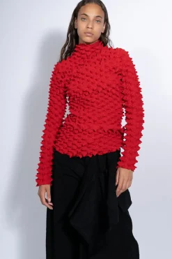 RED SPIKE TOP