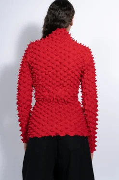 RED SPIKE TOP