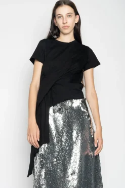 SILVER CLASSIC SLIP SKIRT
