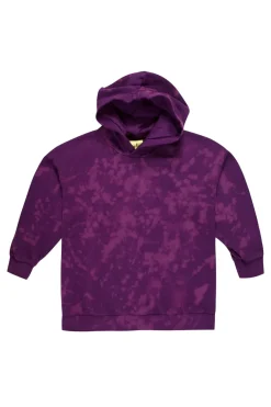 SPLATTERED FLEECE HOODIE