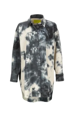 TIE DYE BLACK XXL SHIRT
