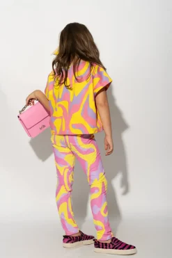 WAVY PRINT LEGGINGS