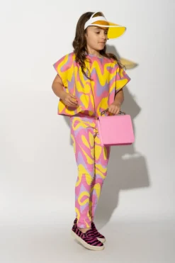 WAVY PRINT LEGGINGS