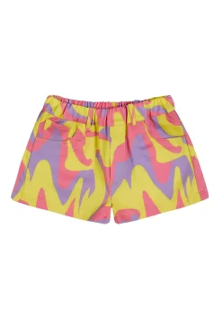 WAVY PRINT SHORTS