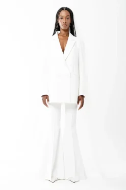 WHITE OVERSIZED BLAZER