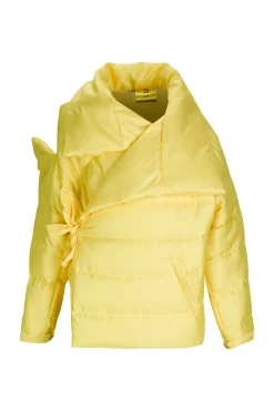 YELLOW M'A PUFFER JACKET
