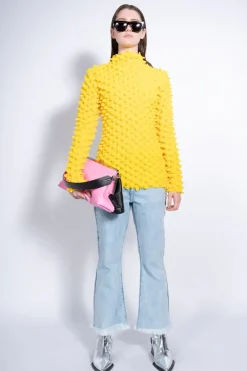 YELLOW SPIKE TOP
