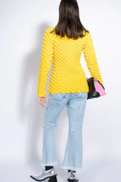 YELLOW SPIKE TOP